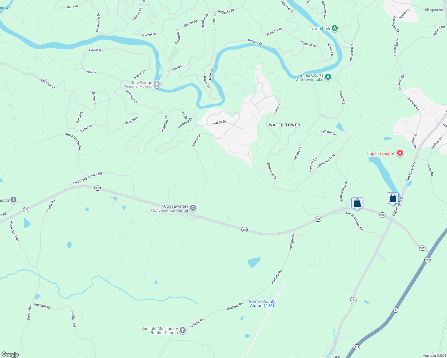 map of restaurants, bars, coffee shops, grocery stores, and more near 21 Gemini Court in Ellijay