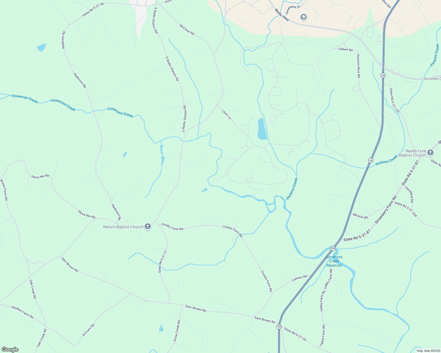map of restaurants, bars, coffee shops, grocery stores, and more near Copperhead Hill in Seneca