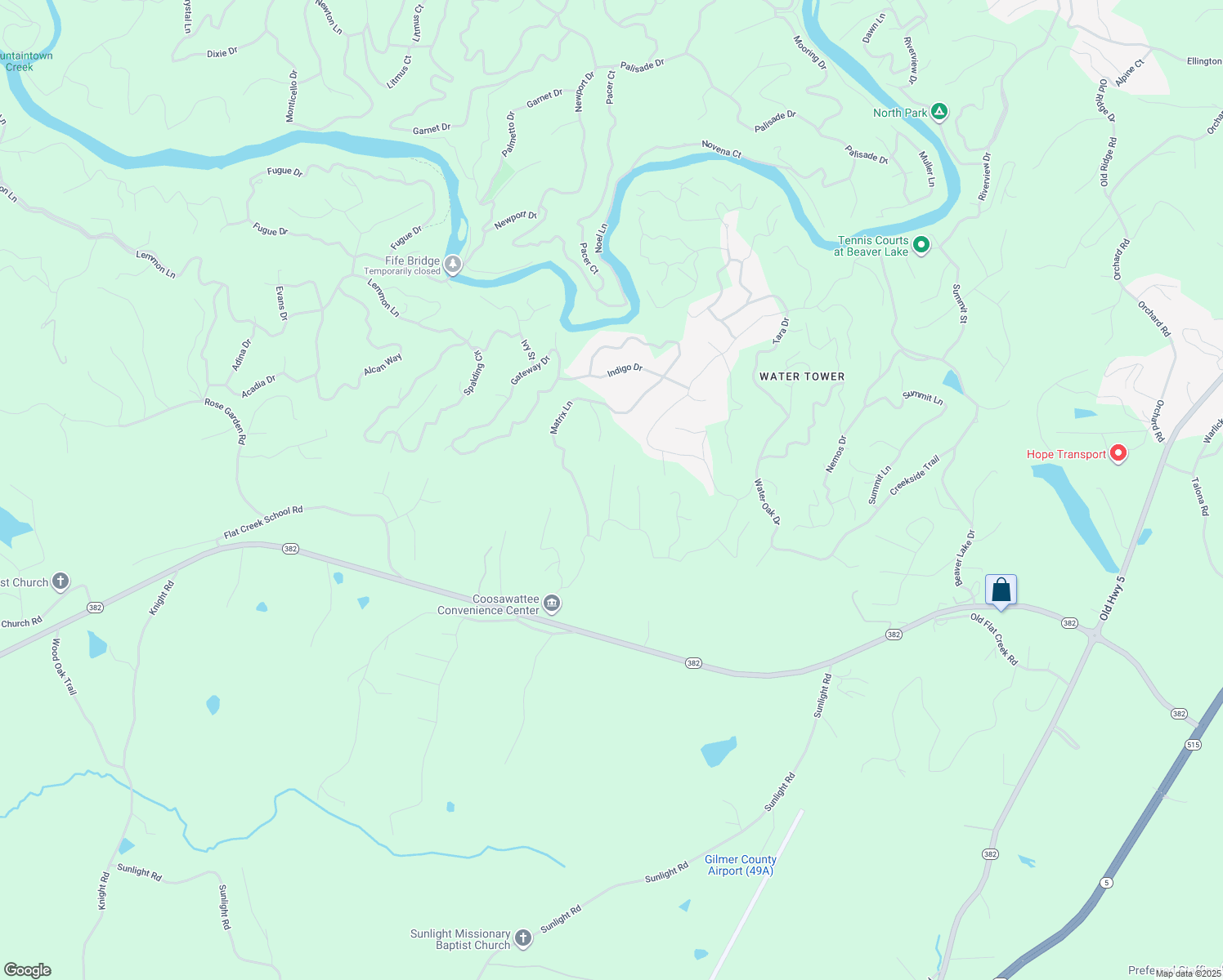 map of restaurants, bars, coffee shops, grocery stores, and more near Colgate Court in Ellijay