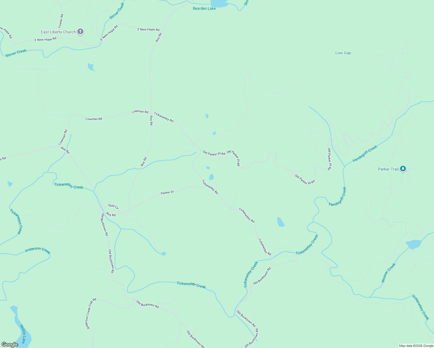 map of restaurants, bars, coffee shops, grocery stores, and more near 108 Pond Path in Ellijay