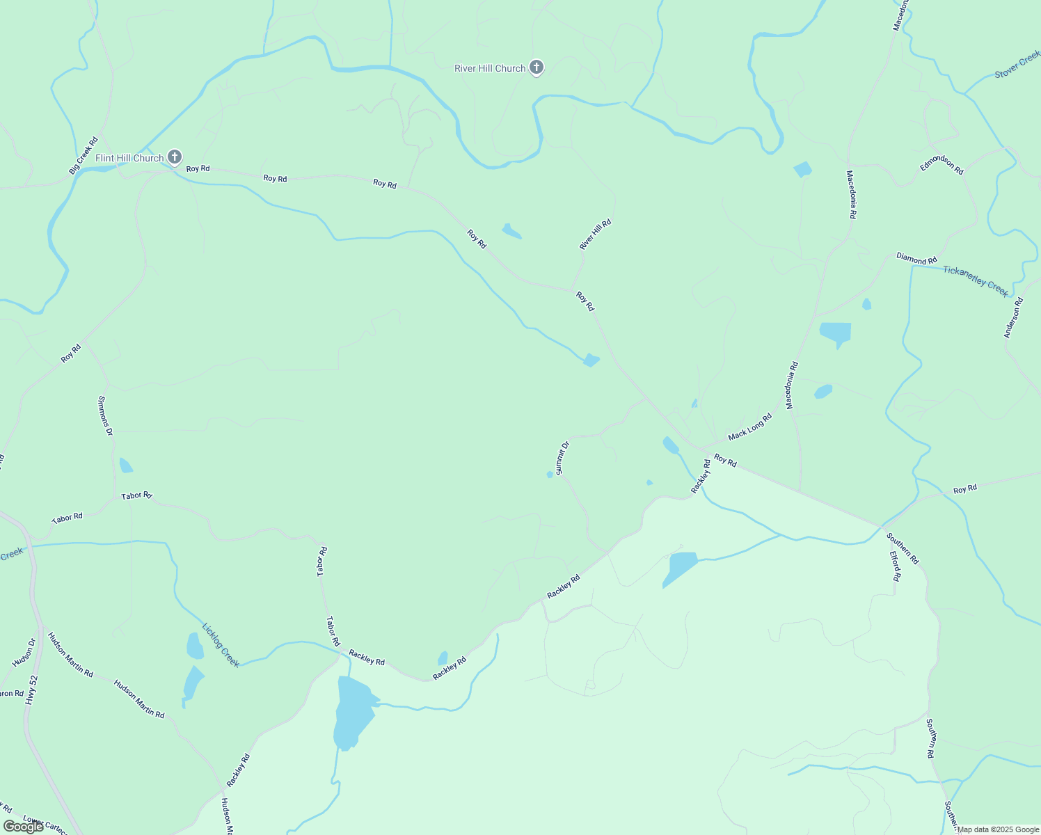 map of restaurants, bars, coffee shops, grocery stores, and more near 2824 Roy Road in Ellijay