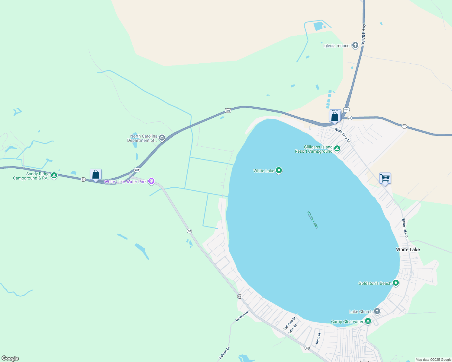 map of restaurants, bars, coffee shops, grocery stores, and more near 279 Turtle Cove Drive in Elizabethtown
