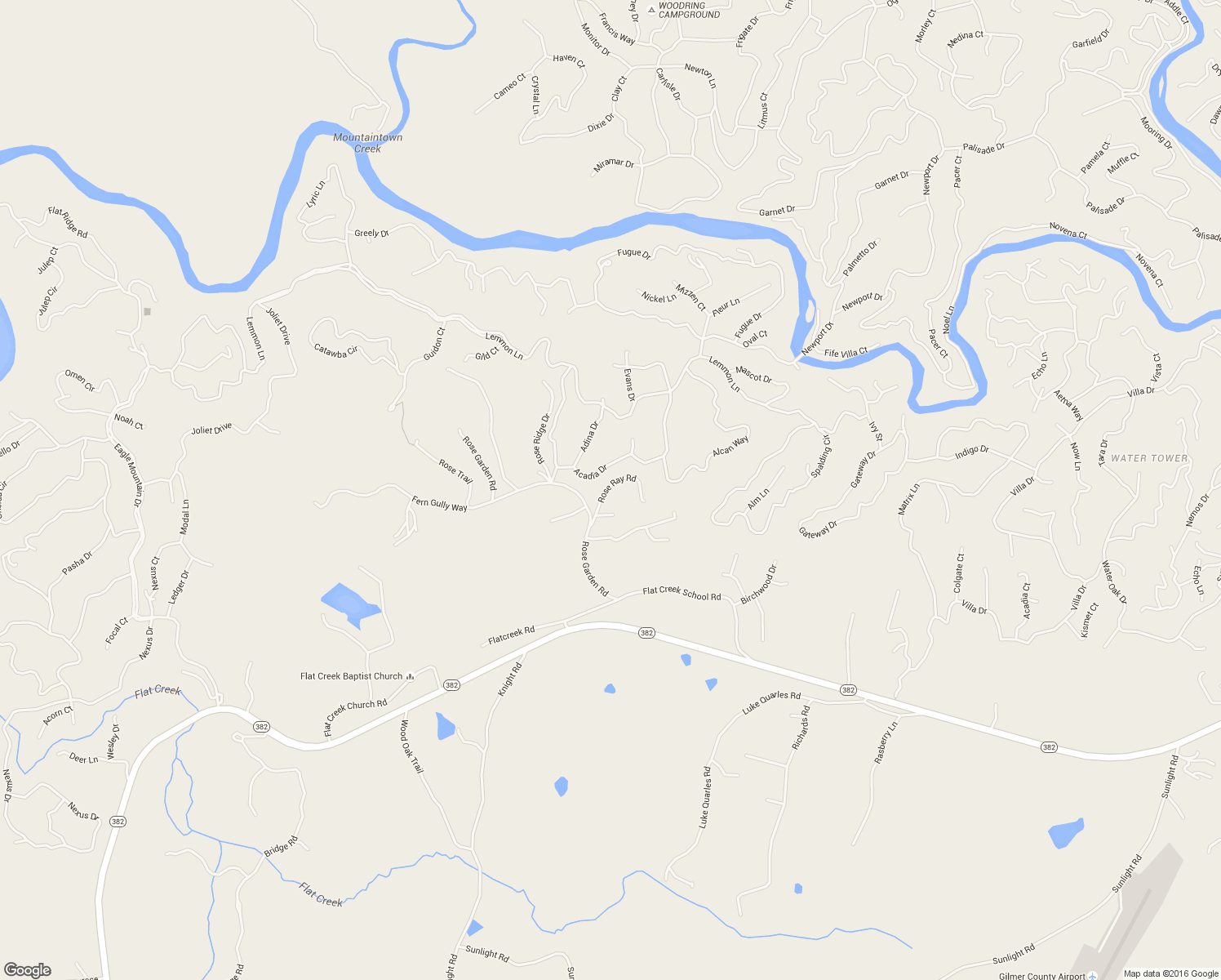 map of restaurants, bars, coffee shops, grocery stores, and more near 216 Rose Ray Rd in Ellijay