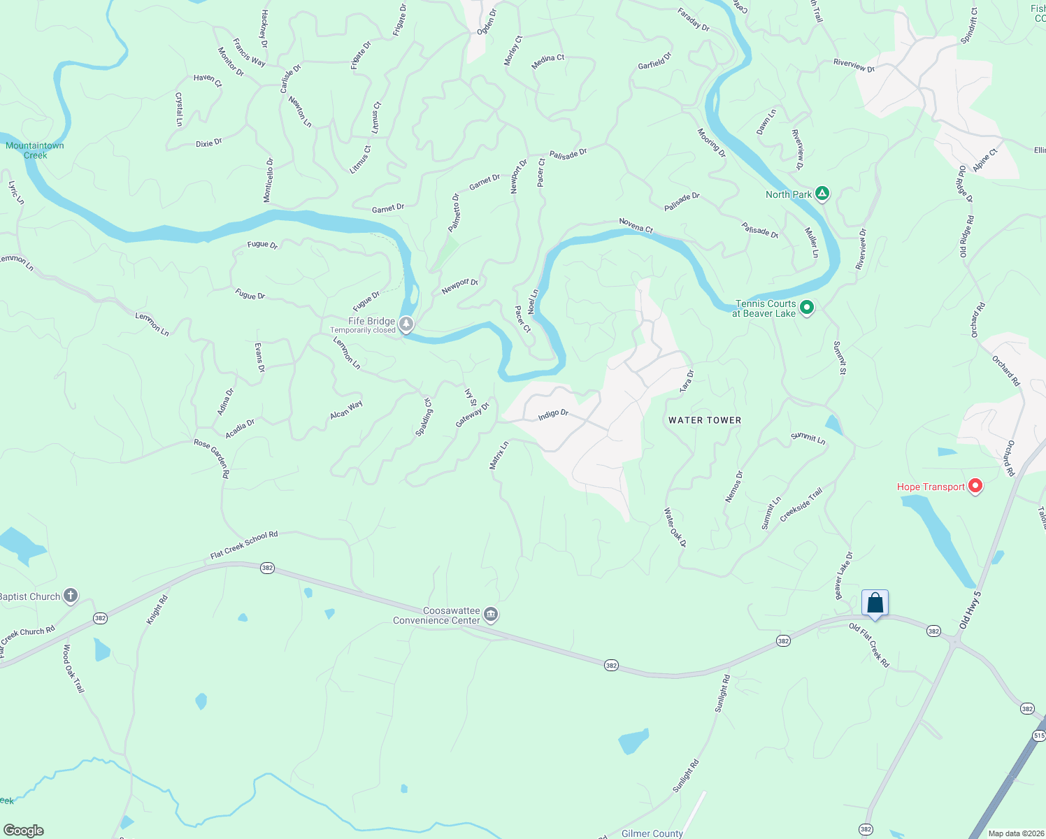 map of restaurants, bars, coffee shops, grocery stores, and more near 772 Indigo Dr in Ellijay