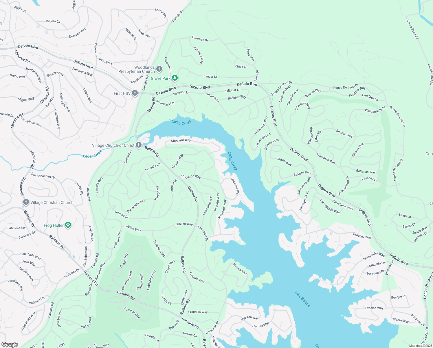 map of restaurants, bars, coffee shops, grocery stores, and more near 7 Sorpresa Lane in Hot Springs Village