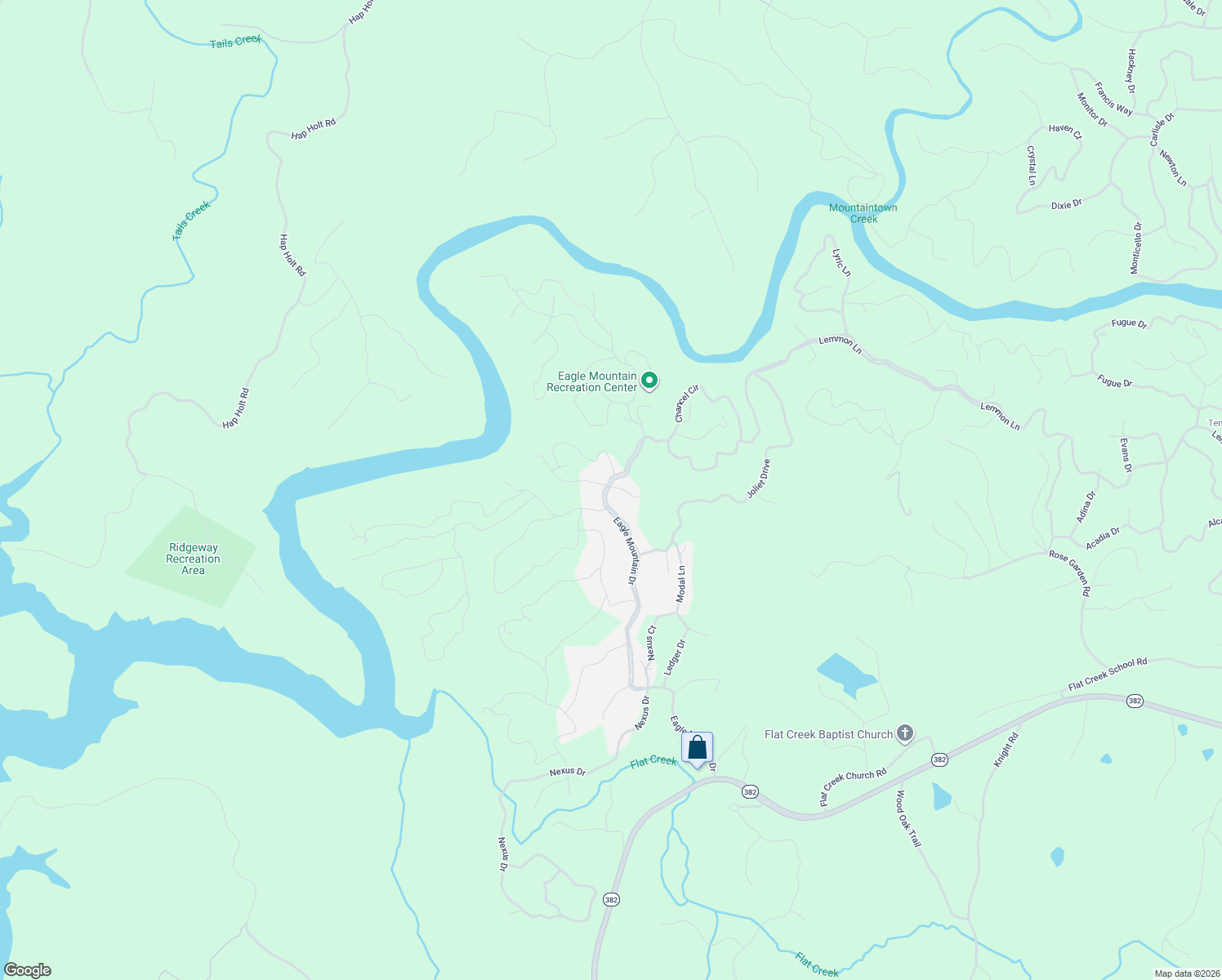 map of restaurants, bars, coffee shops, grocery stores, and more near 55 Noah Court in Ellijay