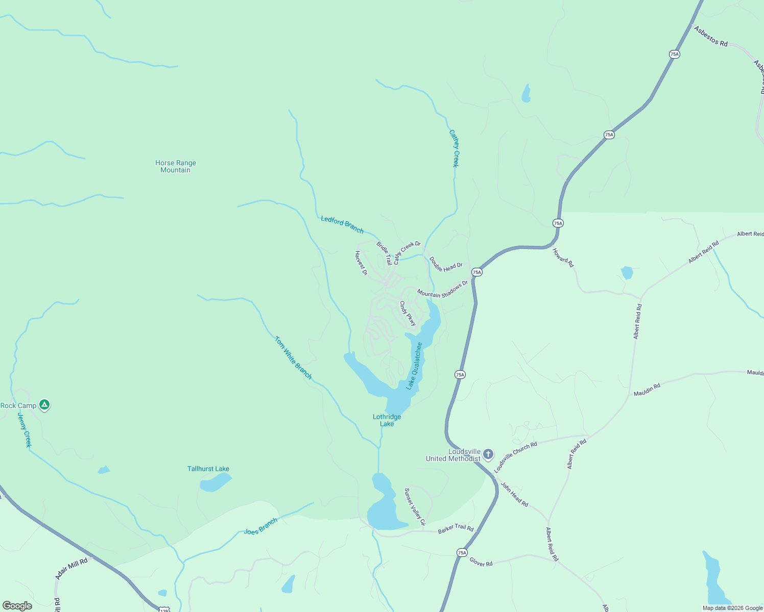 map of restaurants, bars, coffee shops, grocery stores, and more near 197 Canyon Pass in Cleveland