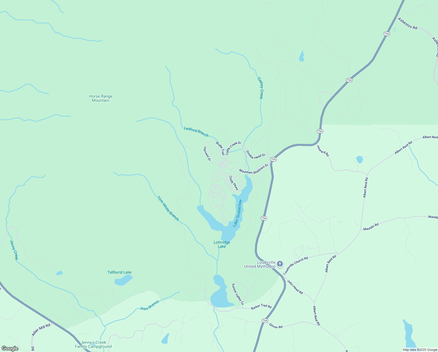 map of restaurants, bars, coffee shops, grocery stores, and more near 111 Canyon Pass in Cleveland