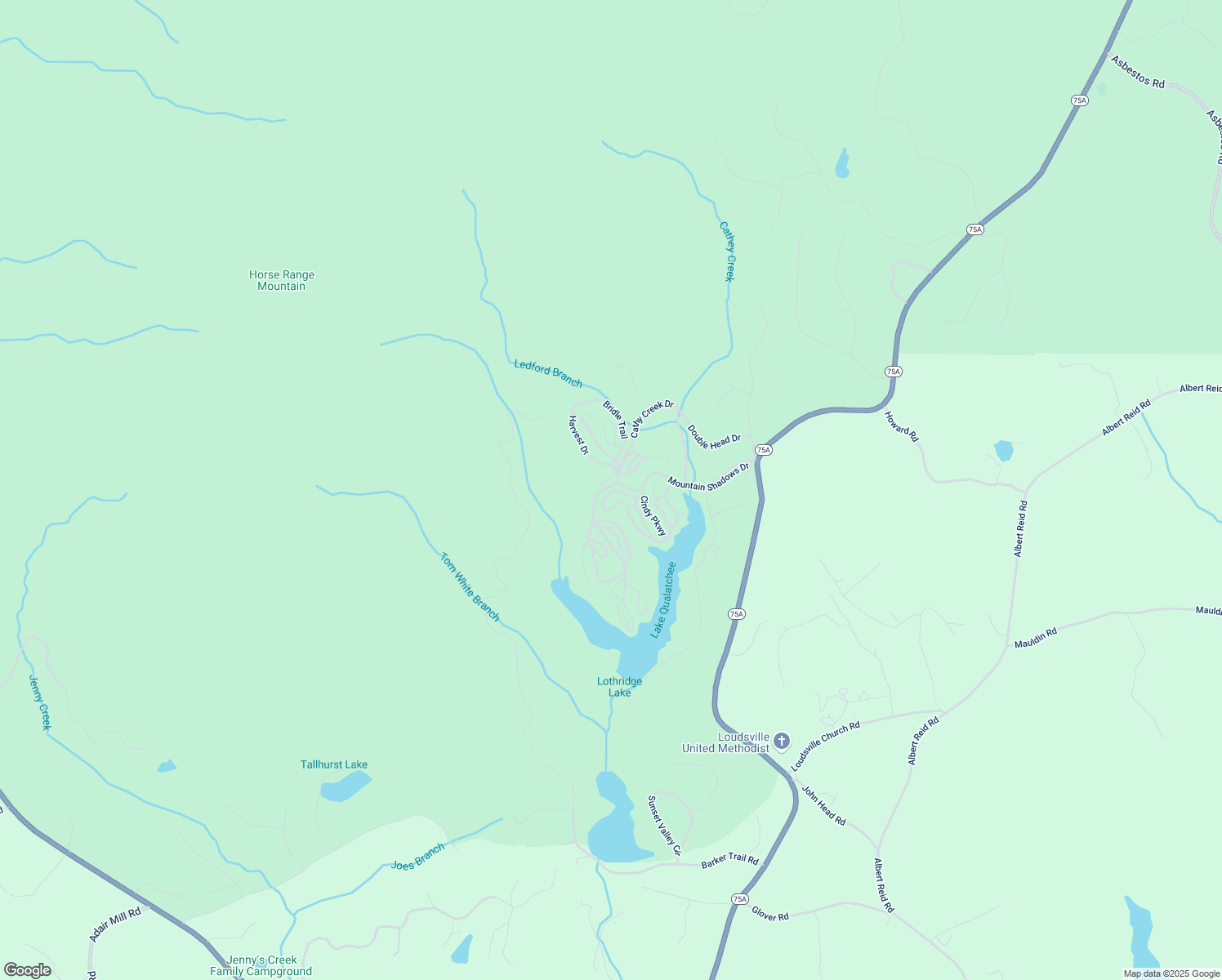 map of restaurants, bars, coffee shops, grocery stores, and more near 98 Canyon Pass in Cleveland