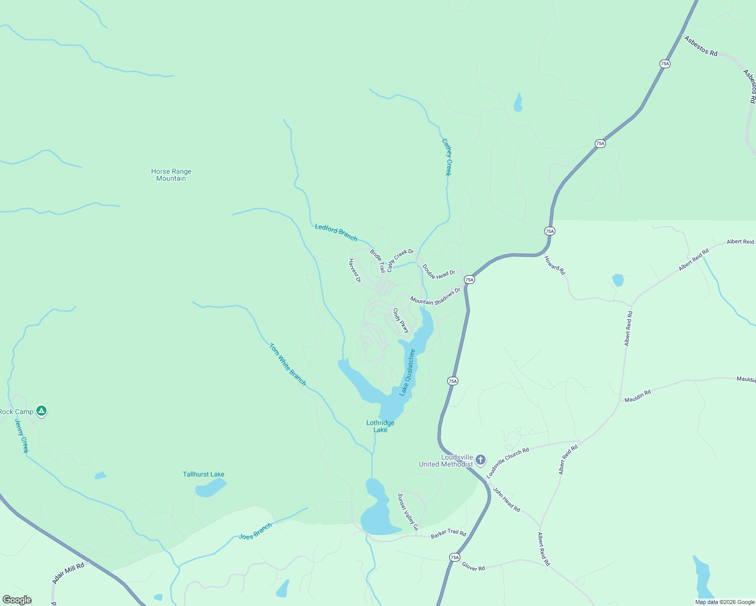 map of restaurants, bars, coffee shops, grocery stores, and more near 197 Canyon Pass in Cleveland
