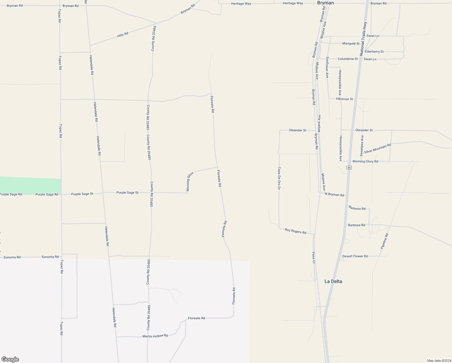 map of restaurants, bars, coffee shops, grocery stores, and more near Floreate Road in Oro Grande