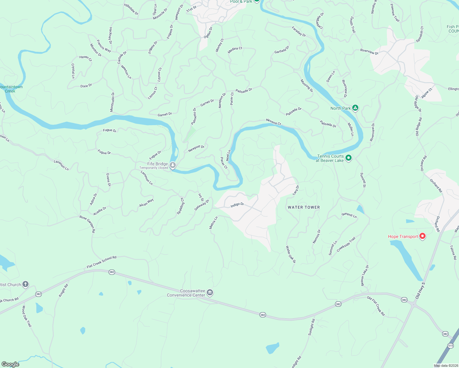 map of restaurants, bars, coffee shops, grocery stores, and more near 64 Noel Lane in Ellijay