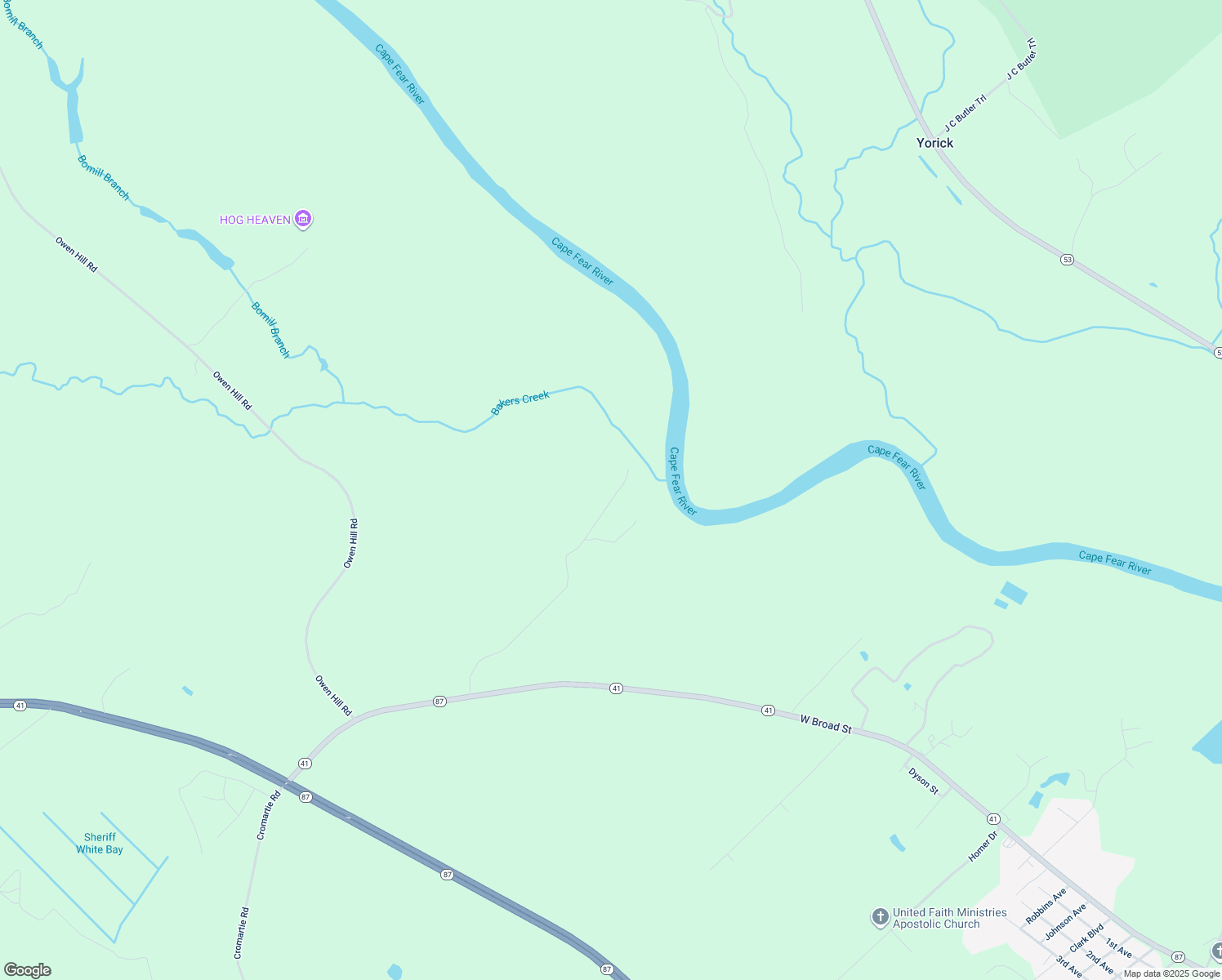 map of restaurants, bars, coffee shops, grocery stores, and more near 751 Gabe Johnson Road in Elizabethtown