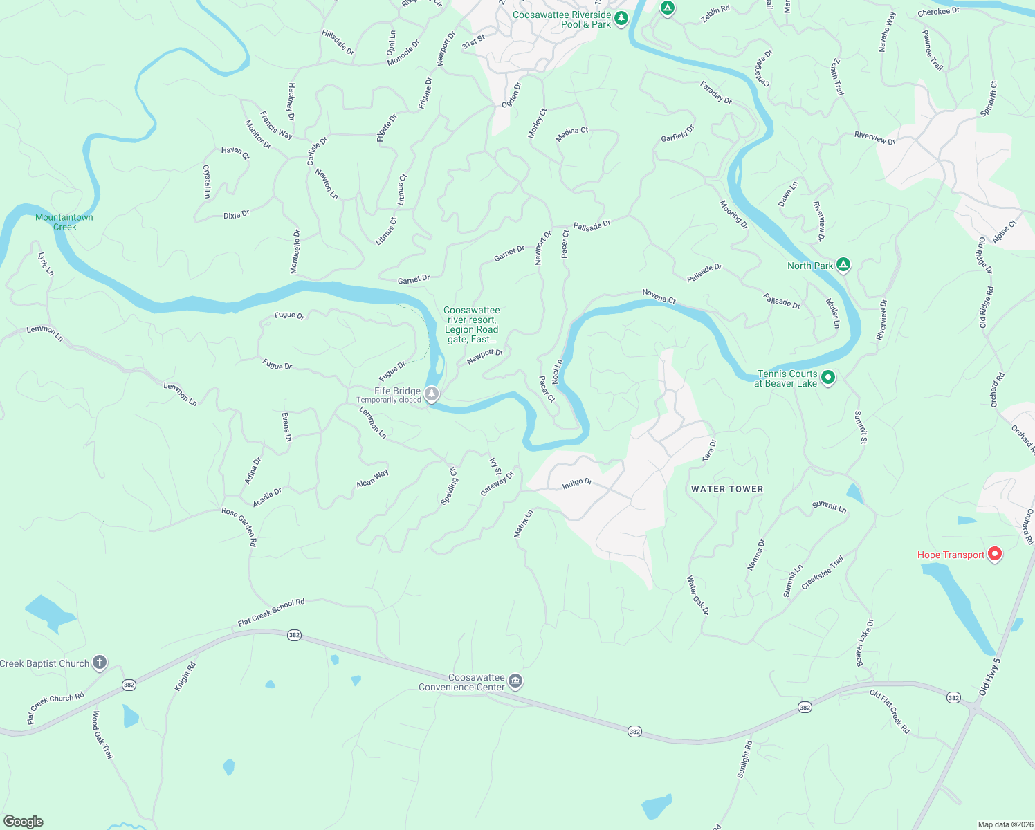 map of restaurants, bars, coffee shops, grocery stores, and more near 134 Hamlet Court in Ellijay