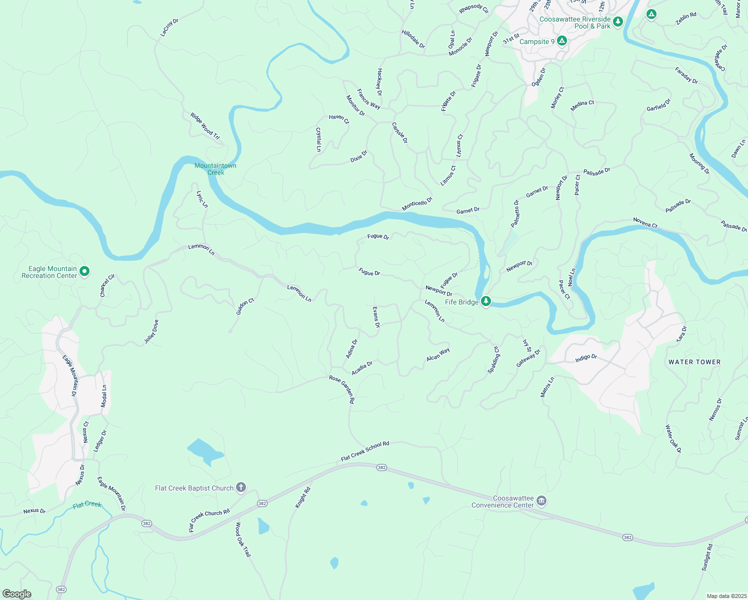 map of restaurants, bars, coffee shops, grocery stores, and more near 164 Evans Drive in Ellijay