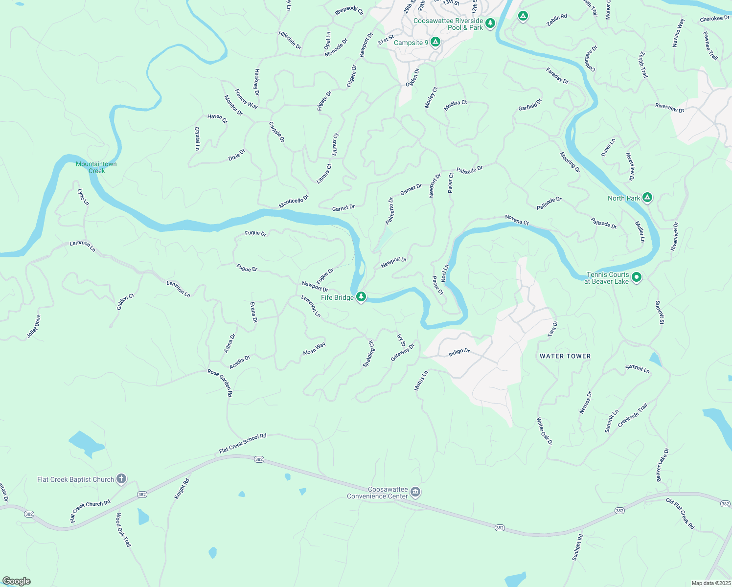 map of restaurants, bars, coffee shops, grocery stores, and more near 14 Fife Villa Court in Ellijay