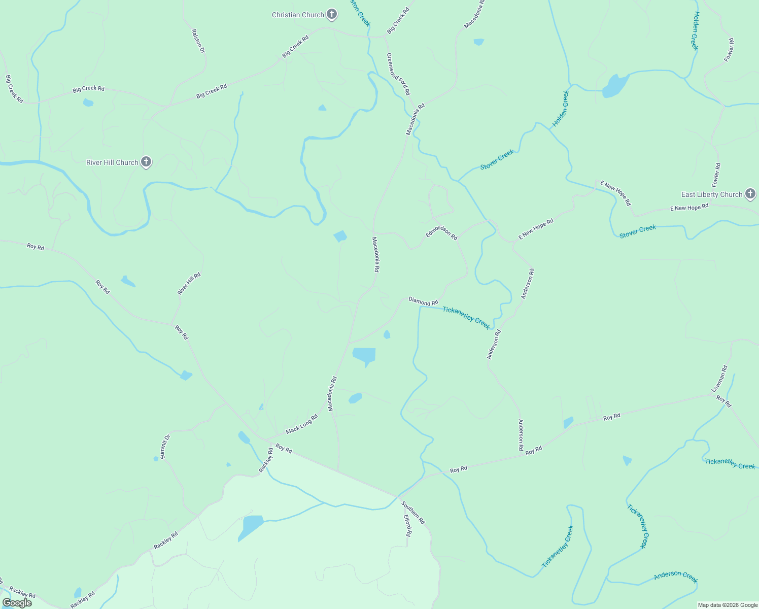 map of restaurants, bars, coffee shops, grocery stores, and more near 1661 Macedonia Road in Ellijay