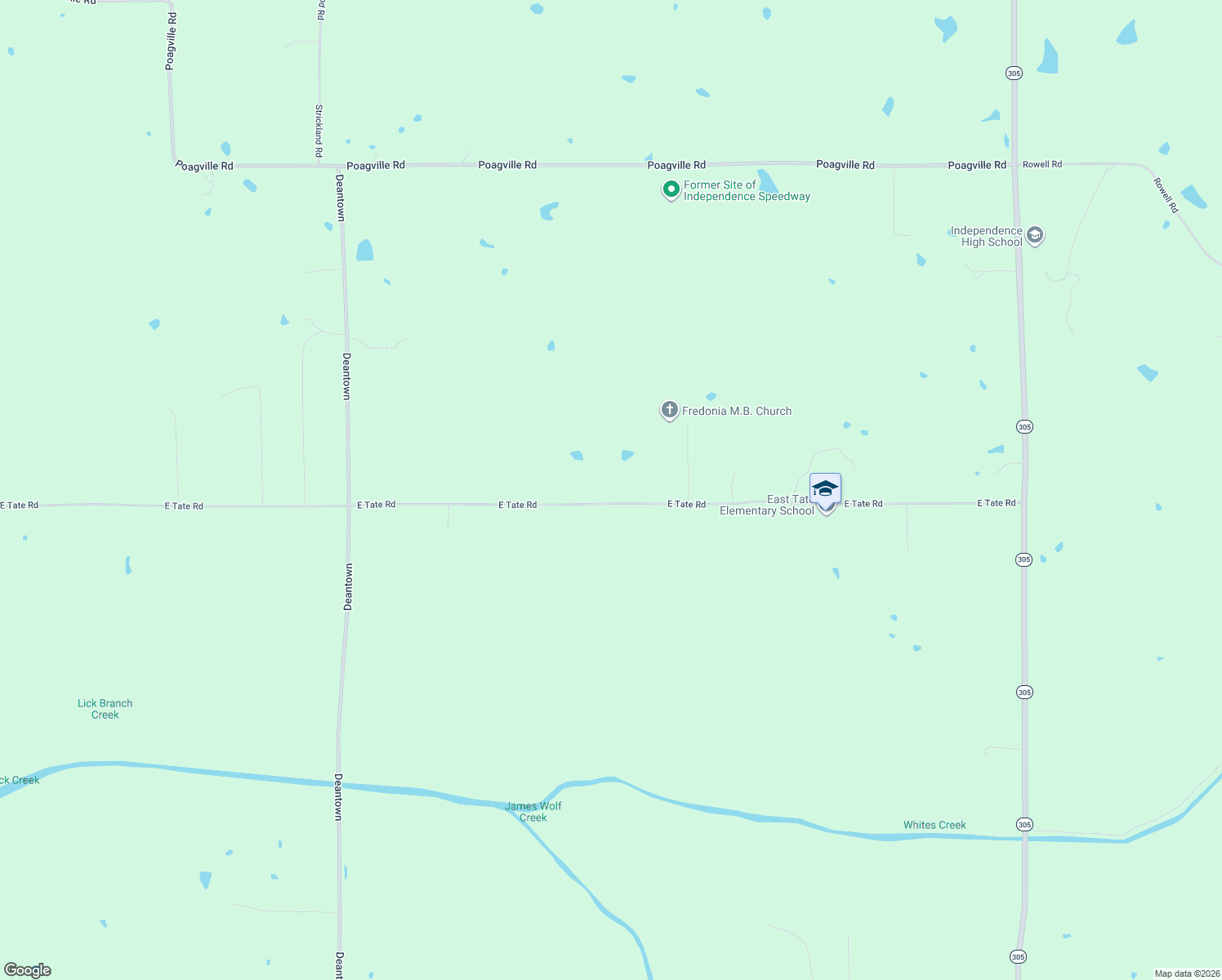 map of restaurants, bars, coffee shops, grocery stores, and more near 6193 East Tate Road in Coldwater