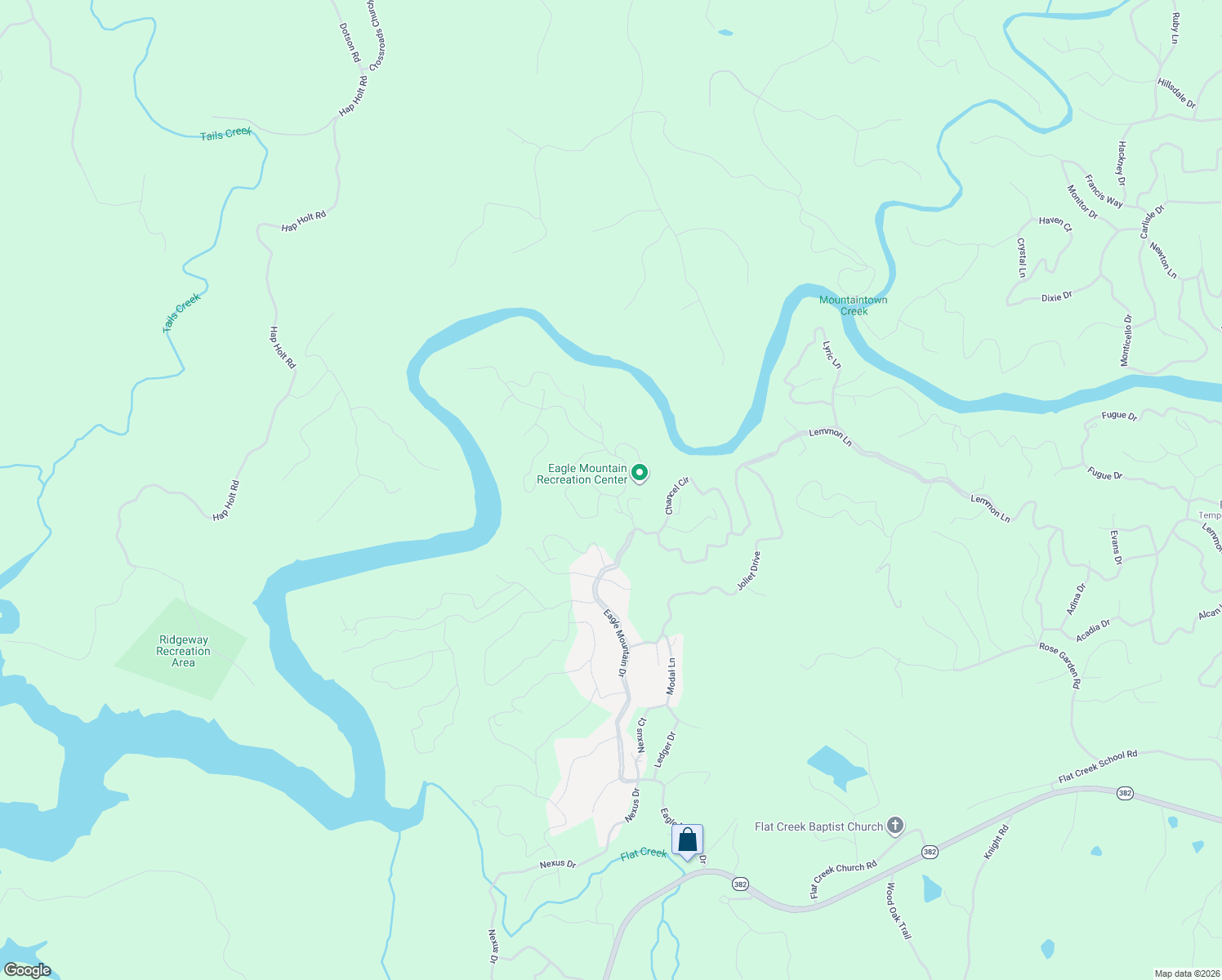 map of restaurants, bars, coffee shops, grocery stores, and more near 185 Mango Lane in Ellijay