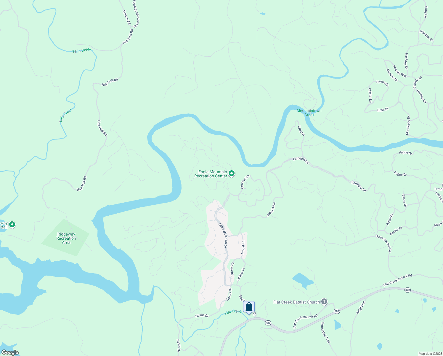 map of restaurants, bars, coffee shops, grocery stores, and more near 185 Mango Lane in Ellijay
