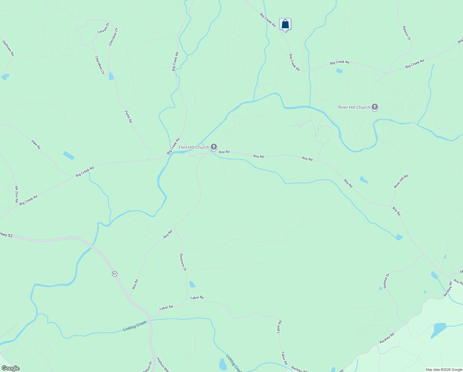 map of restaurants, bars, coffee shops, grocery stores, and more near 267 Bumpy Hollow Road in Ellijay