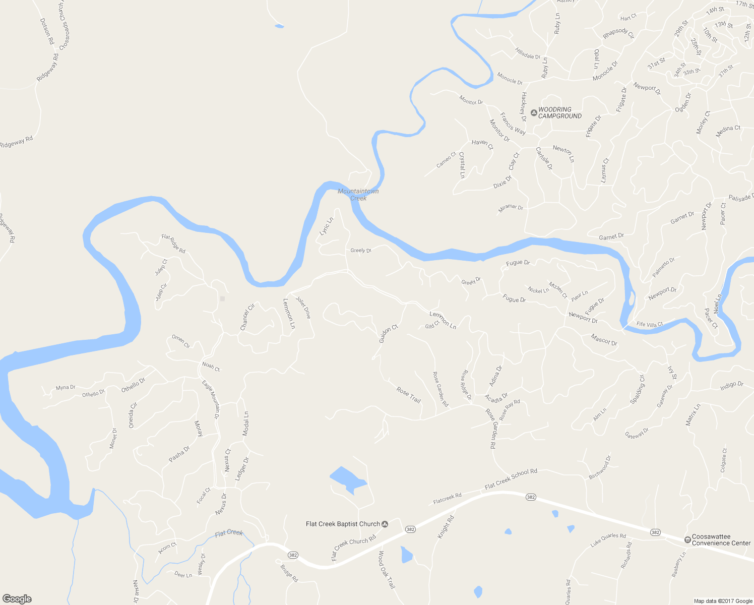 map of restaurants, bars, coffee shops, grocery stores, and more near 285 Mango Ln in Ellijay