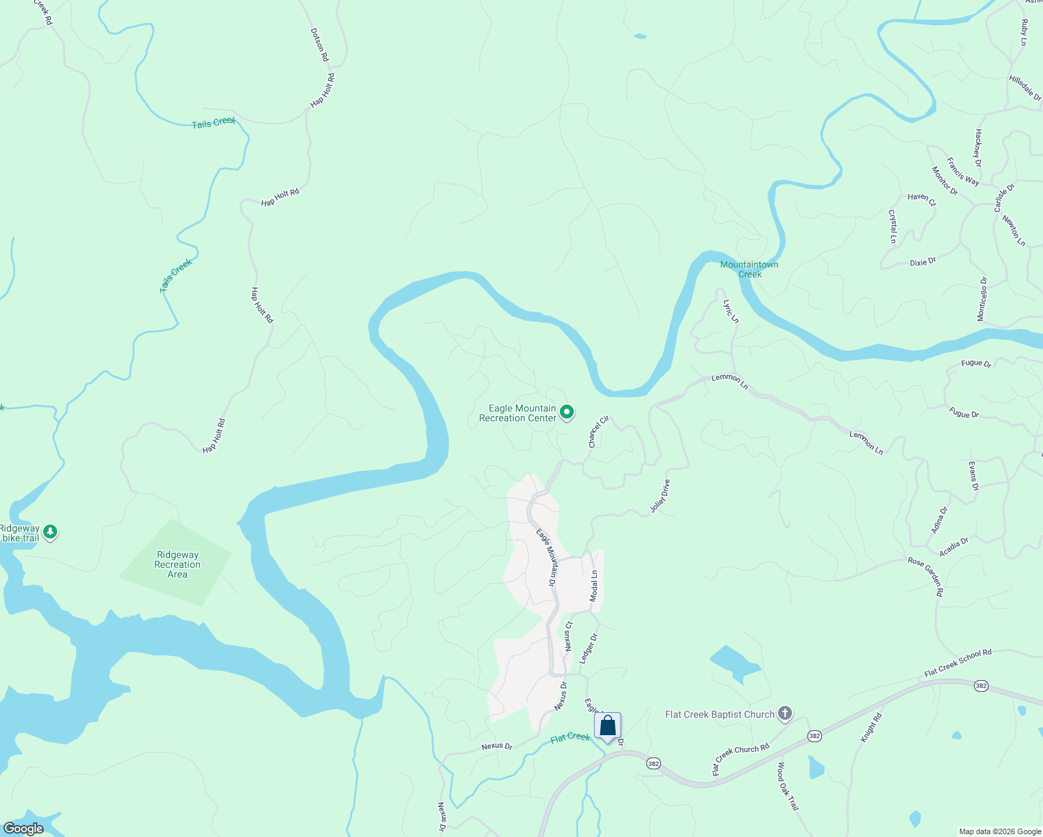 map of restaurants, bars, coffee shops, grocery stores, and more near 90 Mango Circle in Ellijay