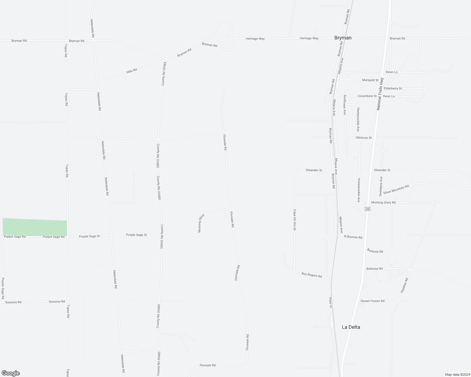 map of restaurants, bars, coffee shops, grocery stores, and more near Floreate Road in Oro Grande