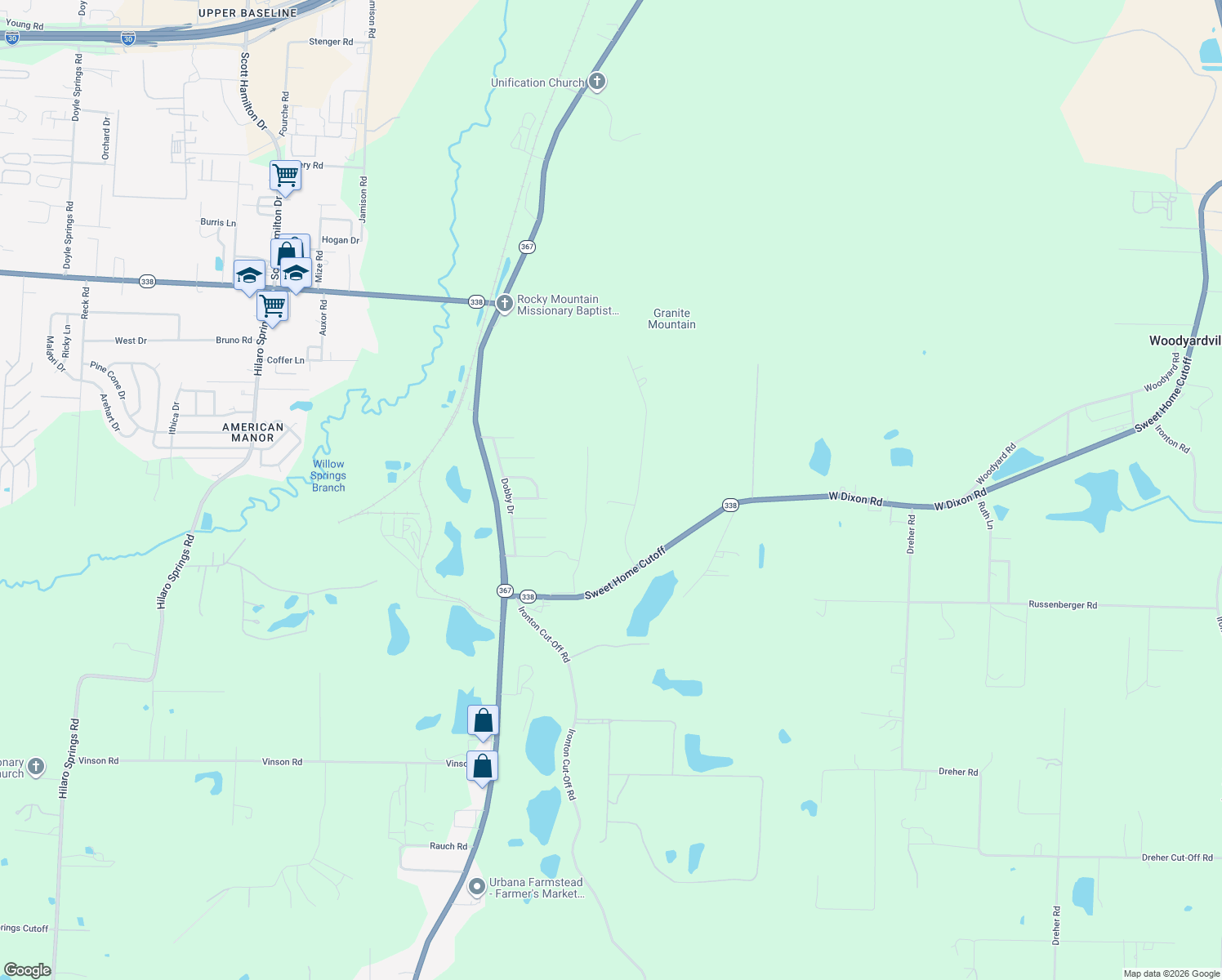map of restaurants, bars, coffee shops, grocery stores, and more near 13 Masons Ridge Road in Little Rock