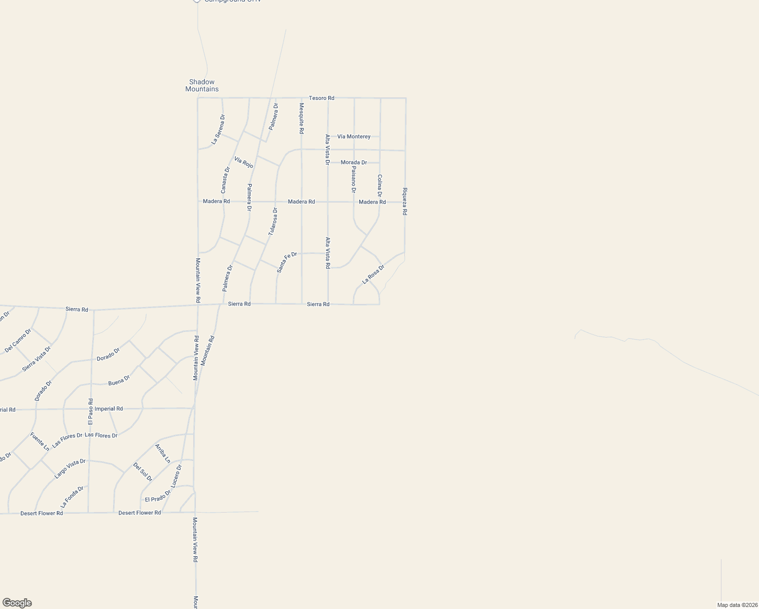 map of restaurants, bars, coffee shops, grocery stores, and more near 22501 Ortega Dr in Adelanto