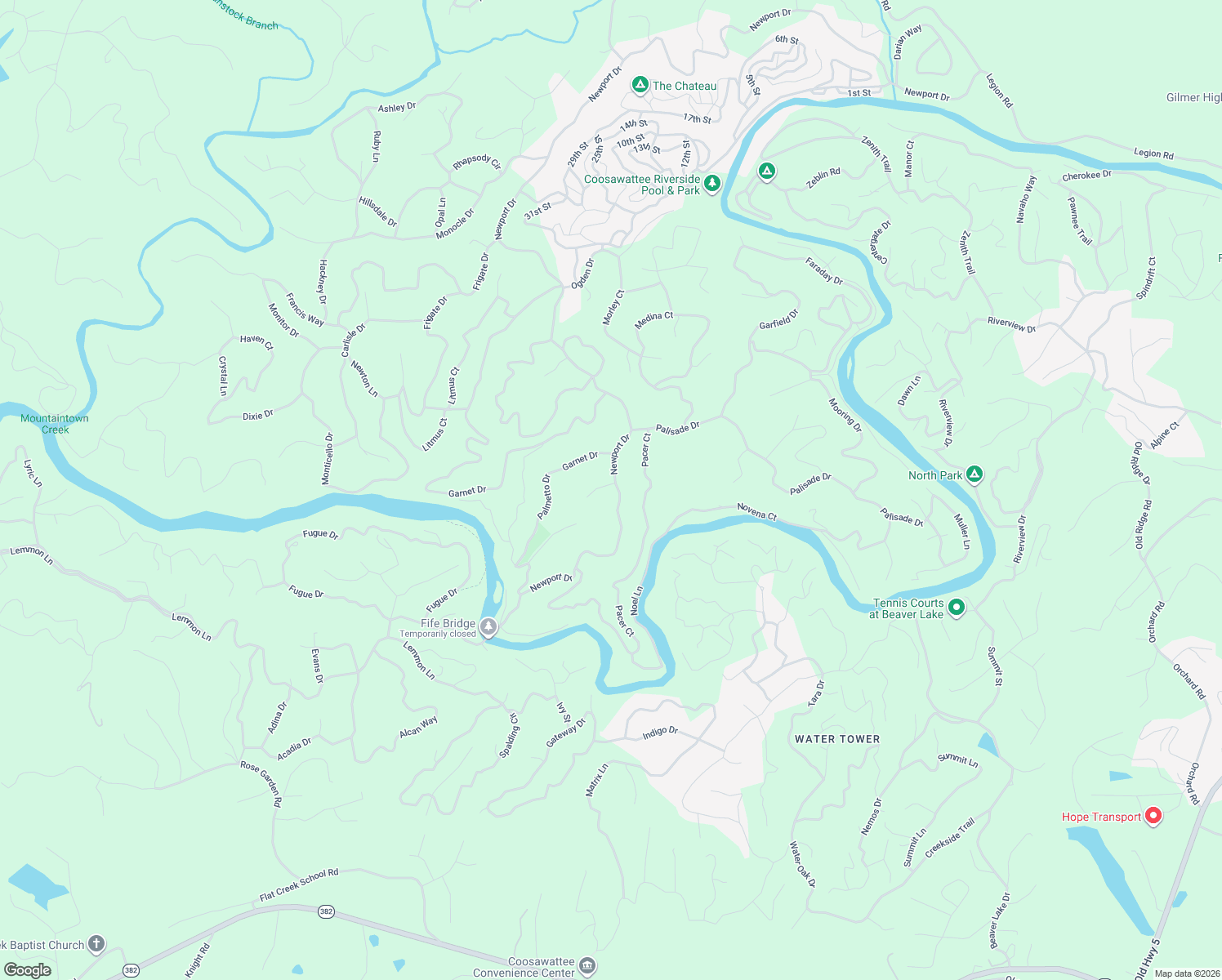 map of restaurants, bars, coffee shops, grocery stores, and more near 3160 Newport Drive in Ellijay