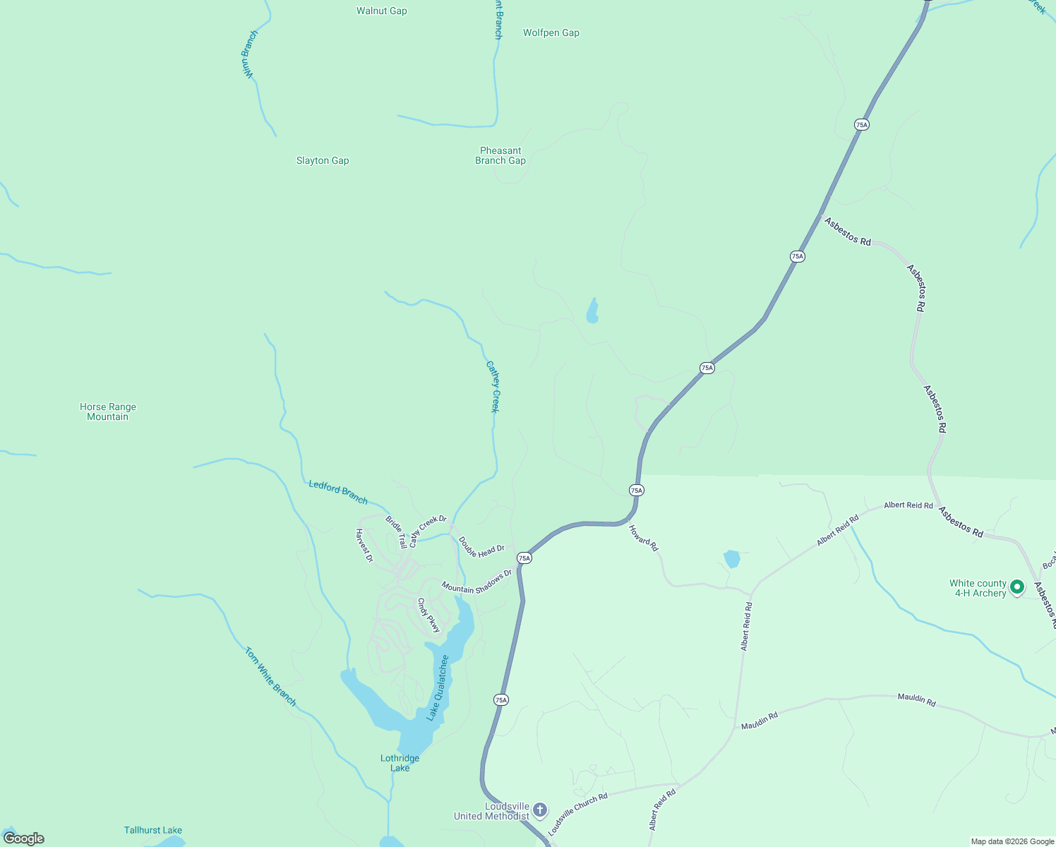 map of restaurants, bars, coffee shops, grocery stores, and more near 522 Rose Road in Cleveland