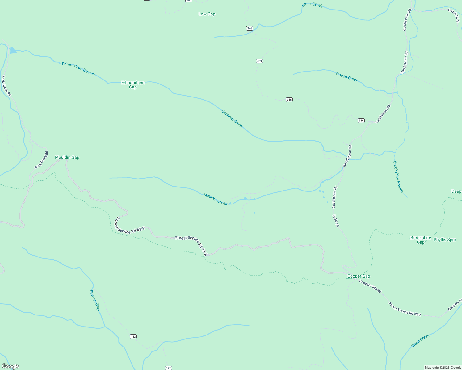 map of restaurants, bars, coffee shops, grocery stores, and more near 7415 Wilkins Cove Road in Suches