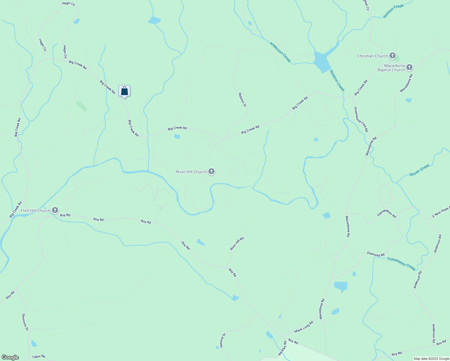 map of restaurants, bars, coffee shops, grocery stores, and more near Rebecca Lane in Ellijay
