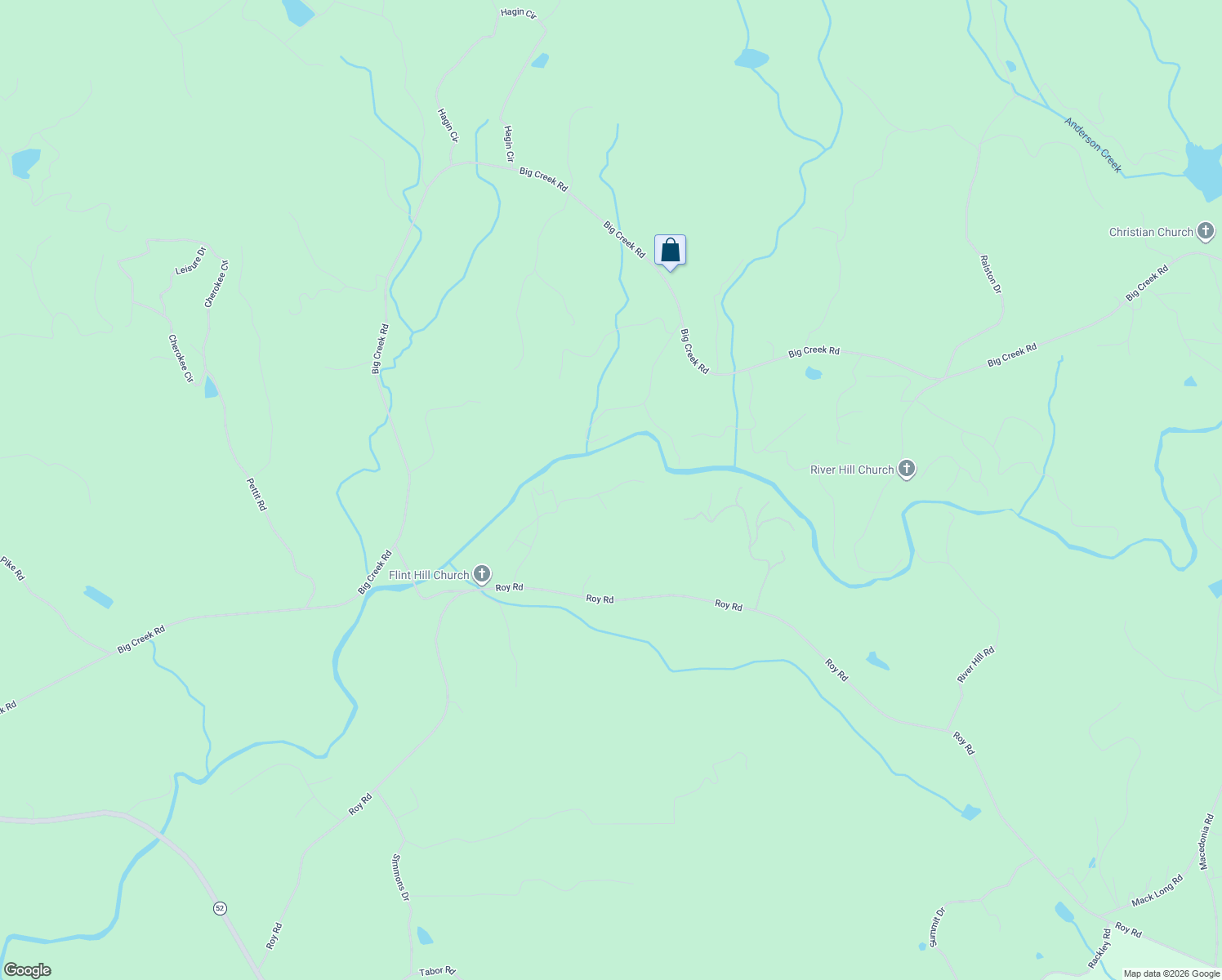map of restaurants, bars, coffee shops, grocery stores, and more near 449 Riverwood Rd in Ellijay
