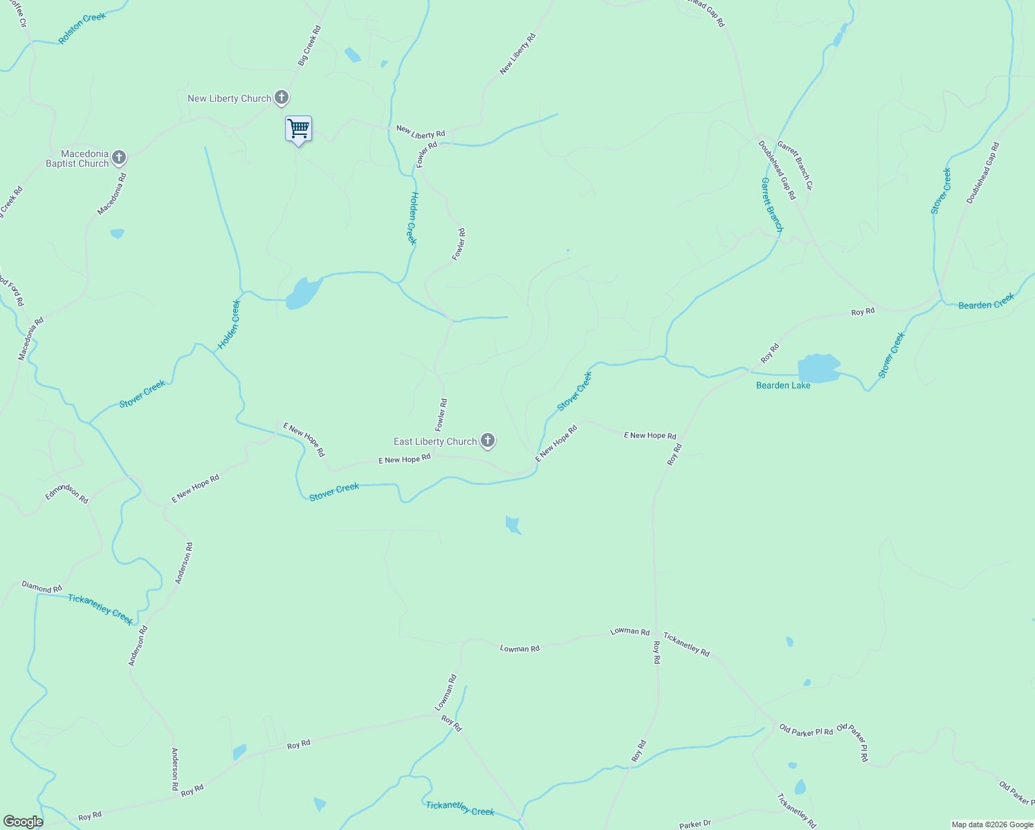 map of restaurants, bars, coffee shops, grocery stores, and more near 144 Squirrel Hunting Road in Ellijay