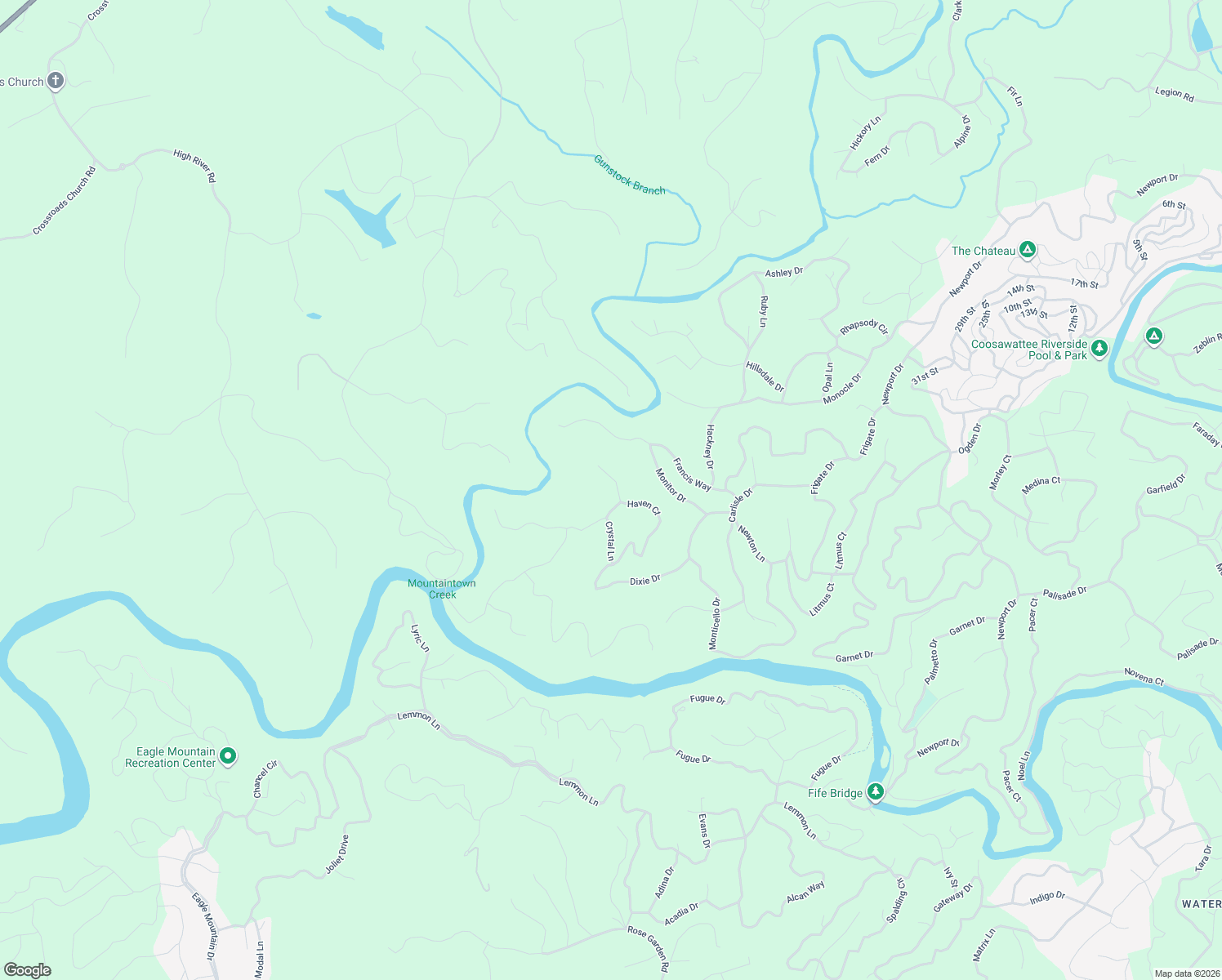 map of restaurants, bars, coffee shops, grocery stores, and more near 35 Cameo Court in Ellijay