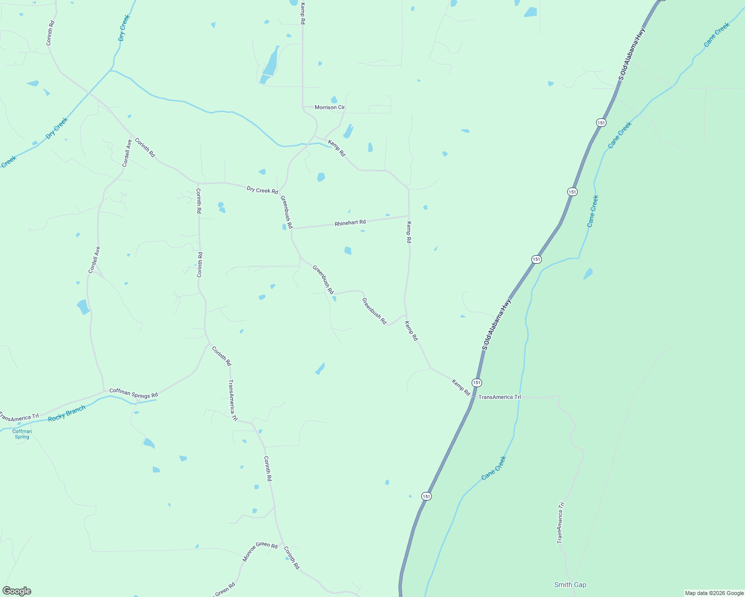 map of restaurants, bars, coffee shops, grocery stores, and more near 747 Greenbush Road in LaFayette