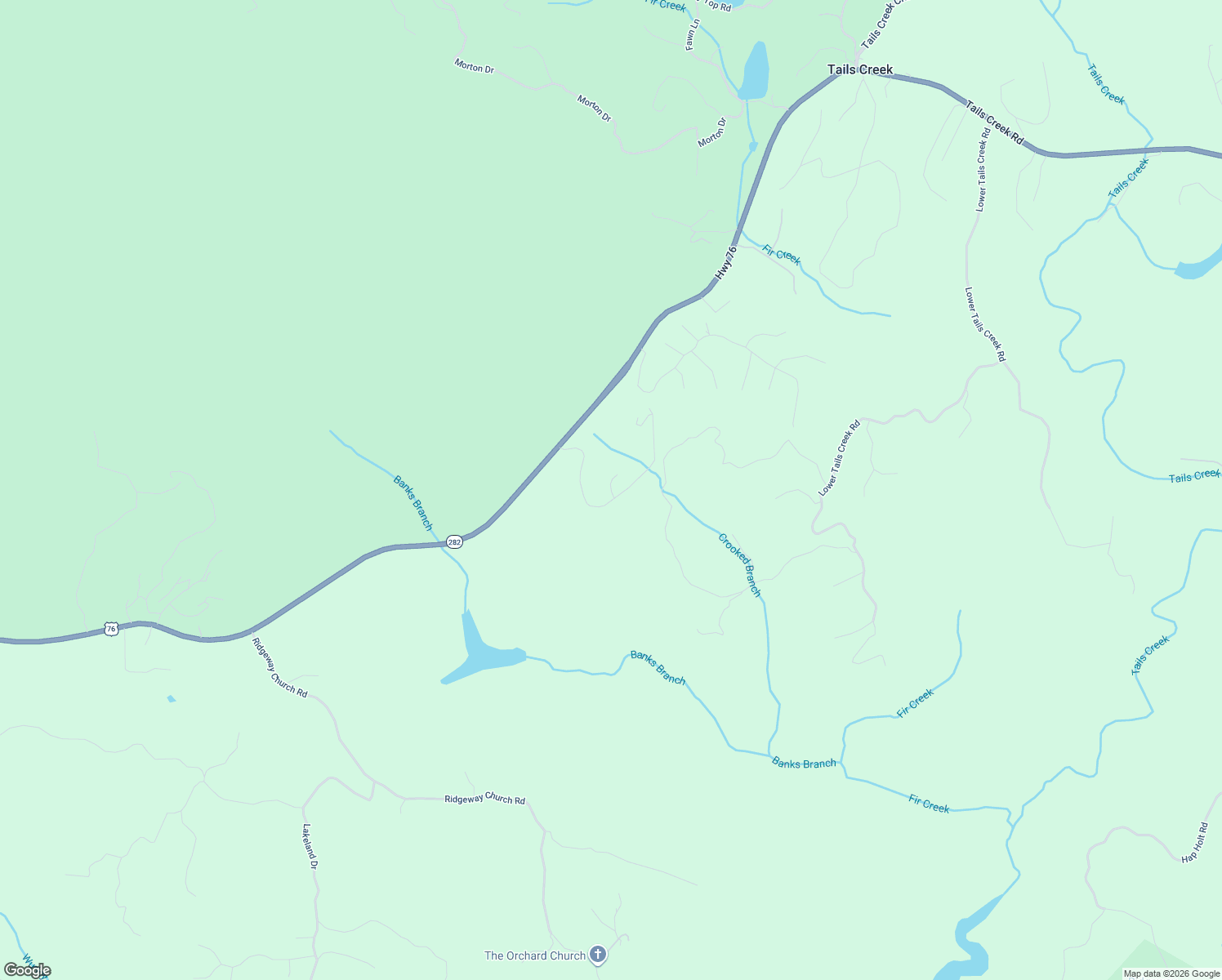 map of restaurants, bars, coffee shops, grocery stores, and more near 340 Woodridge Drive in Ellijay