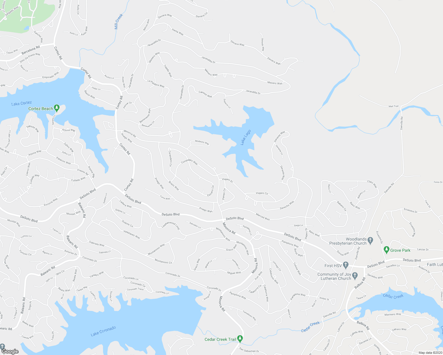 map of restaurants, bars, coffee shops, grocery stores, and more near 154 Viajero Drive in Hot Springs Village