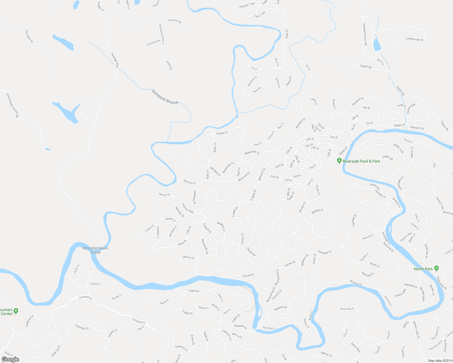 map of restaurants, bars, coffee shops, grocery stores, and more near 611 Monocle Drive in Ellijay