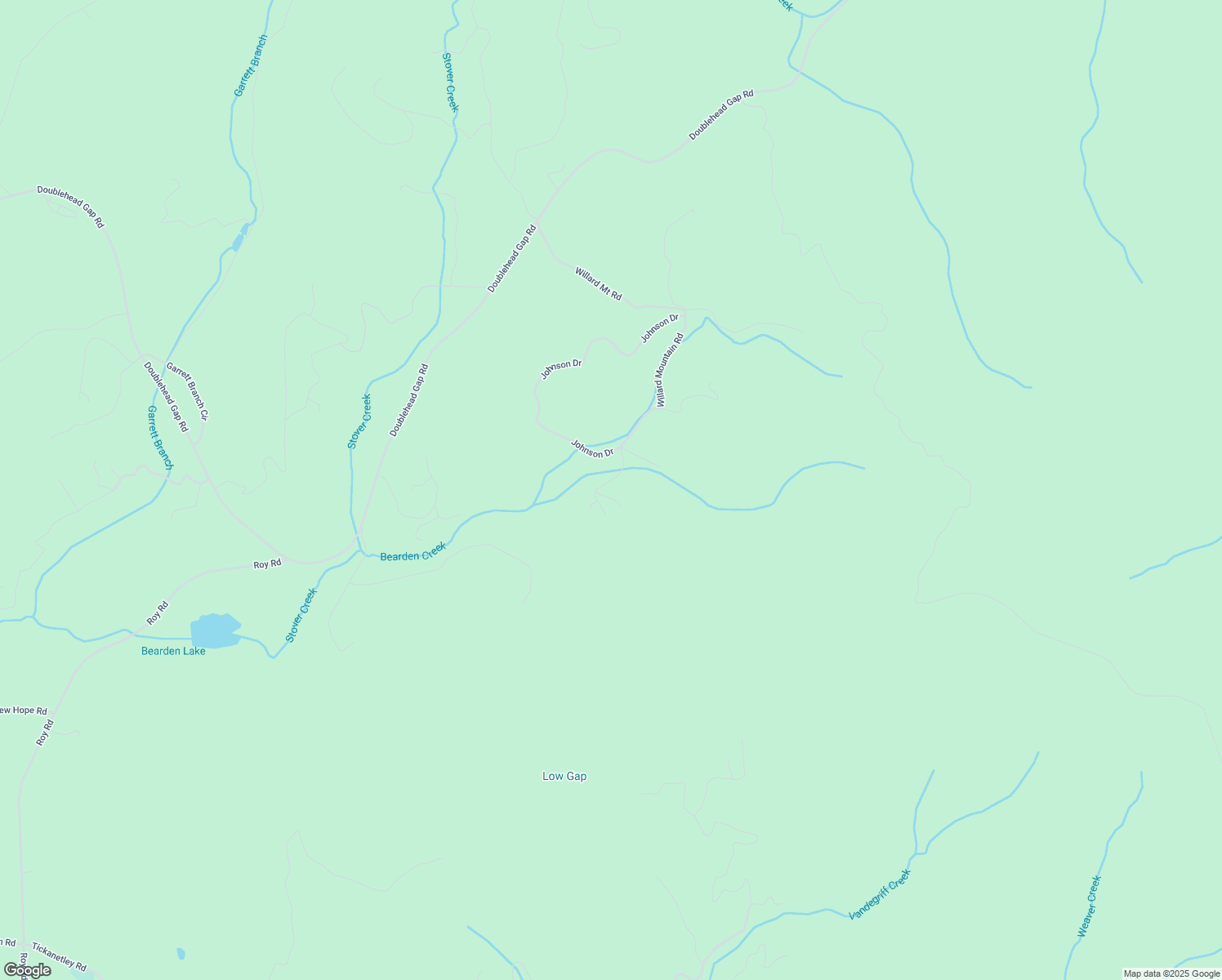 map of restaurants, bars, coffee shops, grocery stores, and more near 152 Emmaus Walk in Blue Ridge