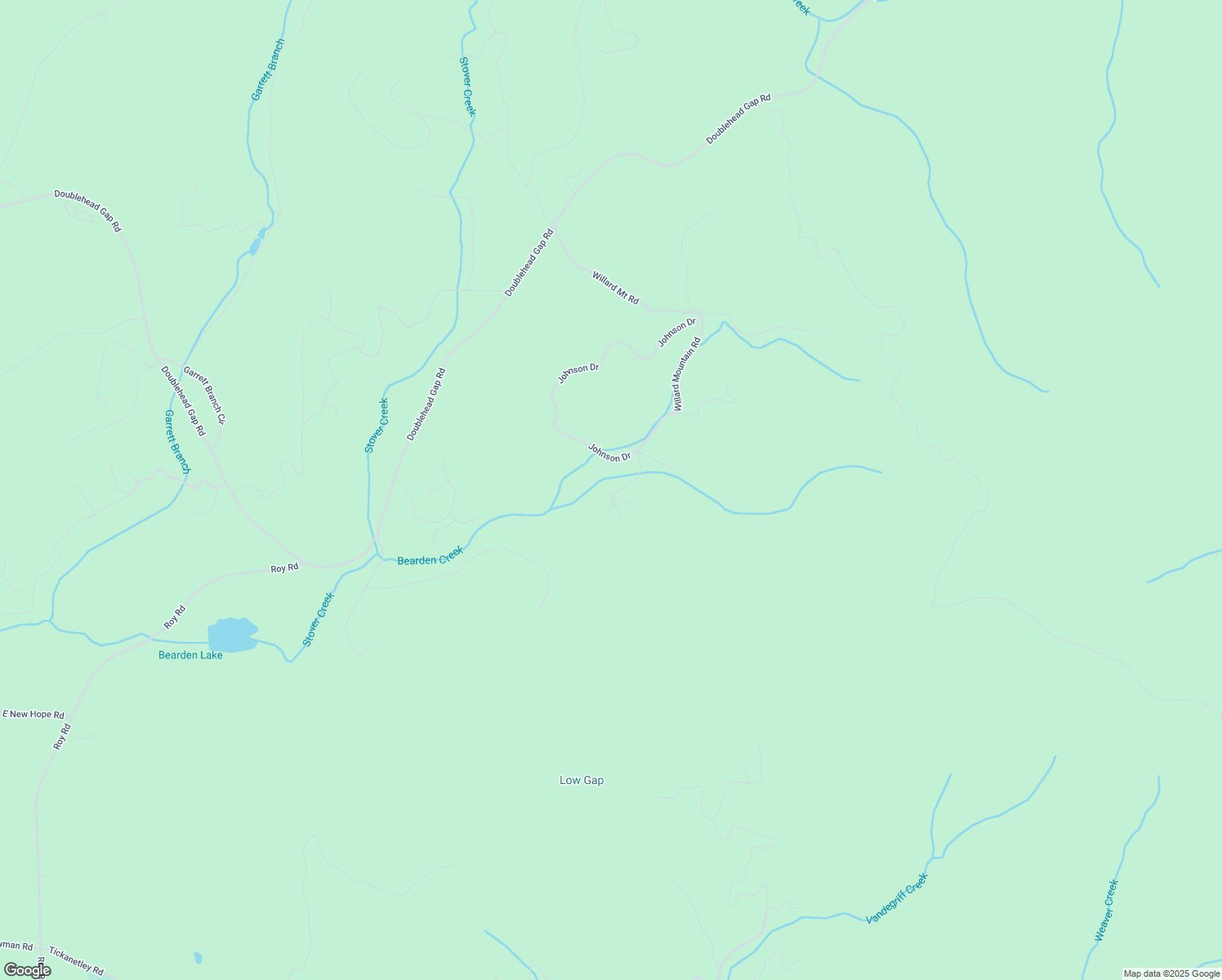 map of restaurants, bars, coffee shops, grocery stores, and more near 152 Emmaus Walk in Blue Ridge