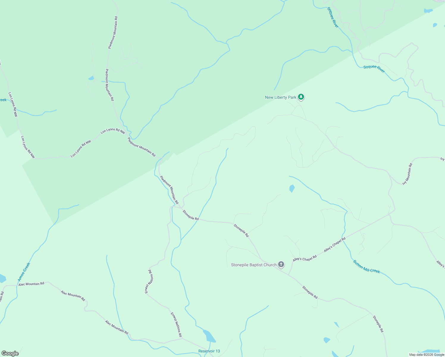map of restaurants, bars, coffee shops, grocery stores, and more near 190 Still Road in Clarkesville