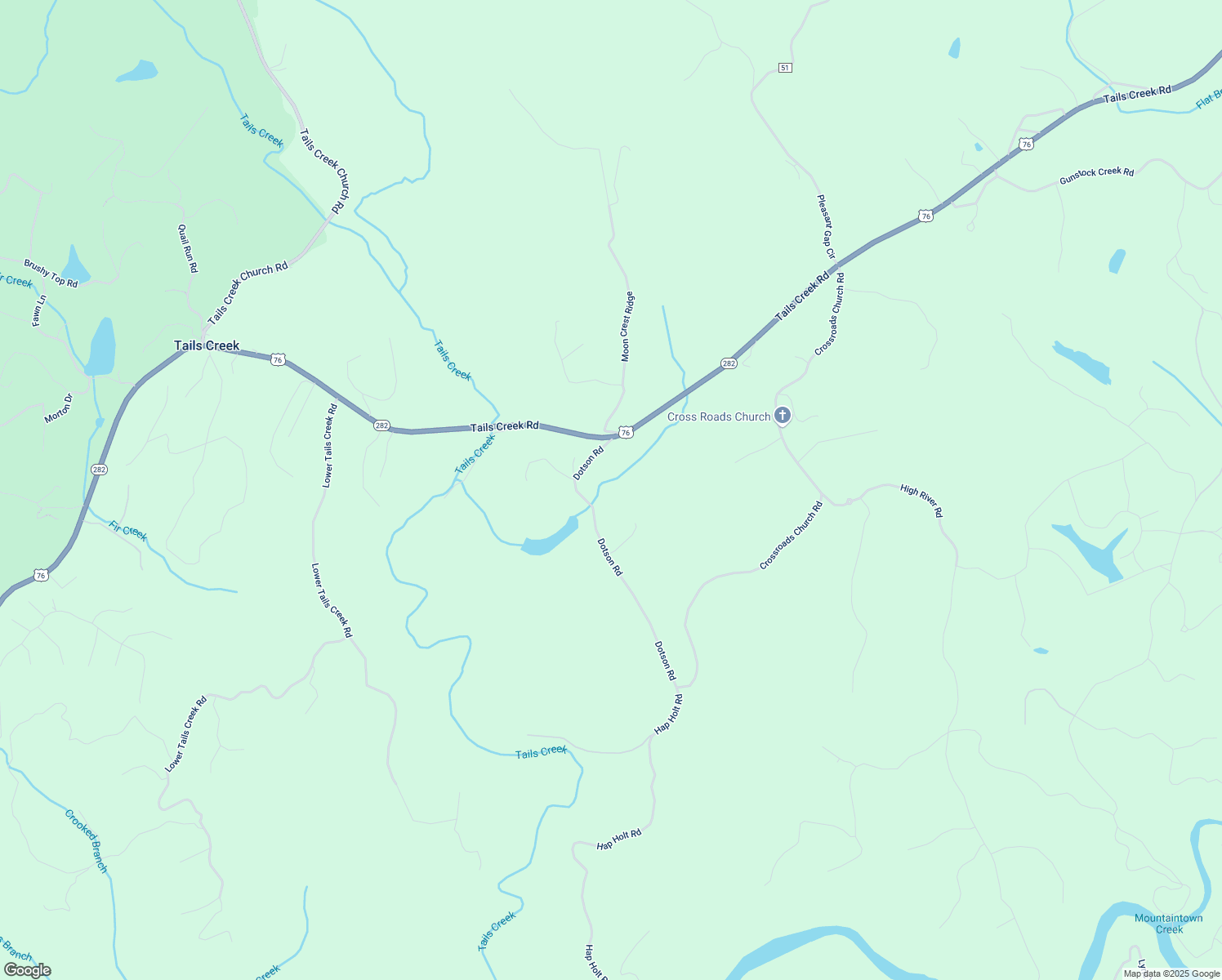 map of restaurants, bars, coffee shops, grocery stores, and more near 175 Dotson Road in Ellijay