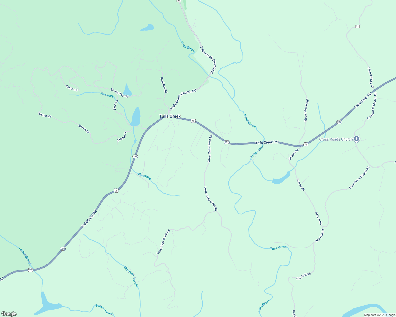 map of restaurants, bars, coffee shops, grocery stores, and more near 20 Katie Lane in Ellijay