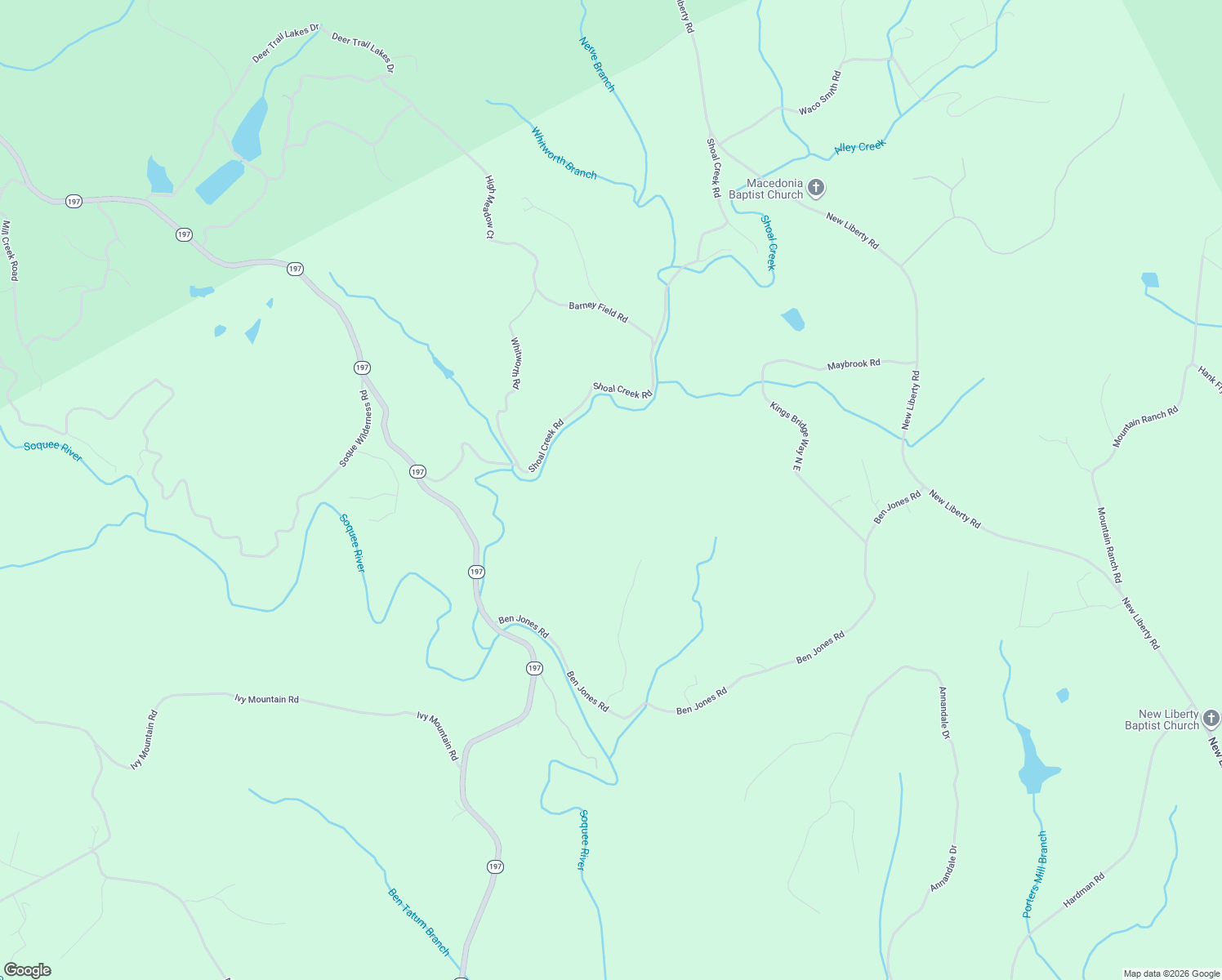 map of restaurants, bars, coffee shops, grocery stores, and more near 641 Pioneer Ridge Drive in Clarkesville