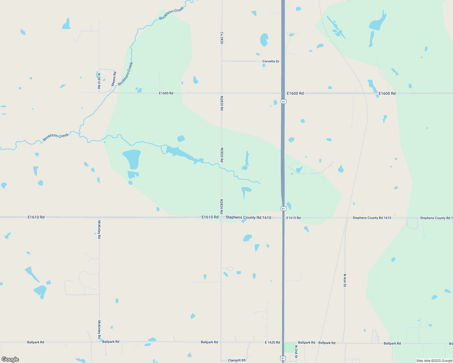 map of restaurants, bars, coffee shops, grocery stores, and more near 4873 County Line Road in Marlow