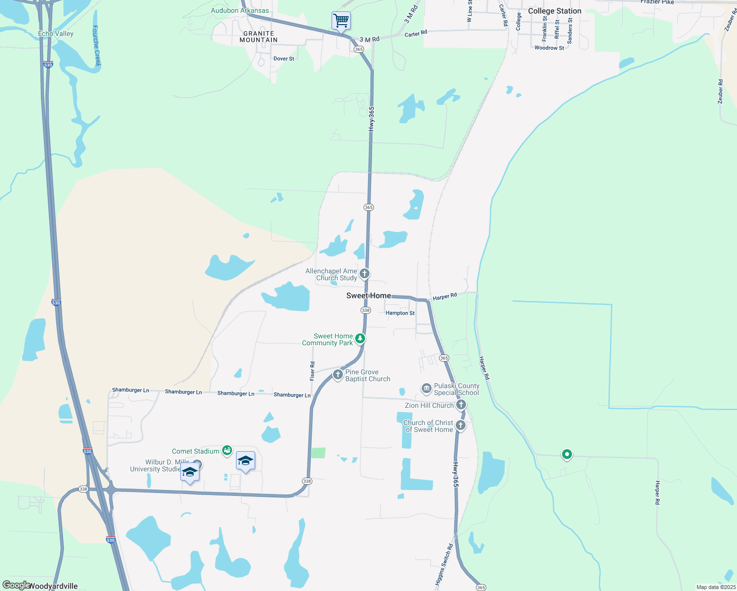 map of restaurants, bars, coffee shops, grocery stores, and more near in Sweet Home