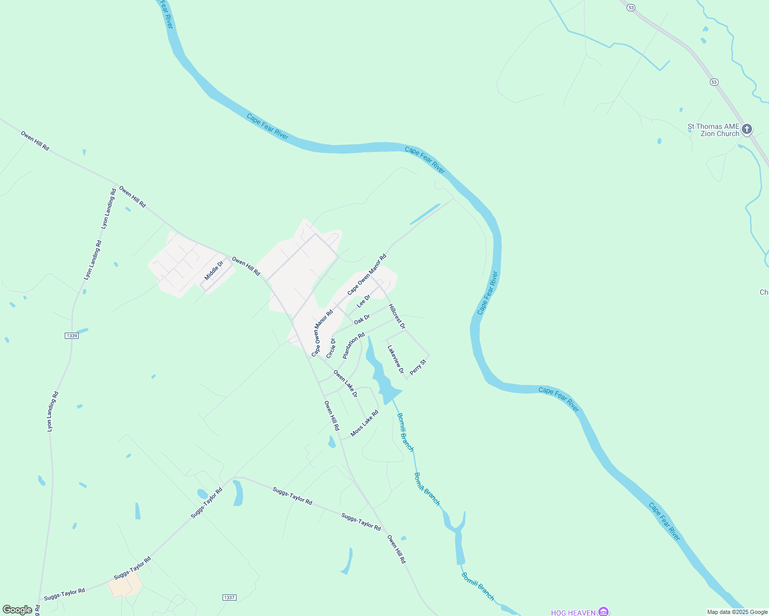 map of restaurants, bars, coffee shops, grocery stores, and more near 32 Oak Drive in Elizabethtown